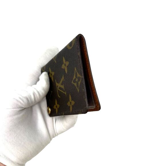Louis Vuitton LV Monogram Porte Cartes Credit Pression Card Holder - Picture 6 of 9